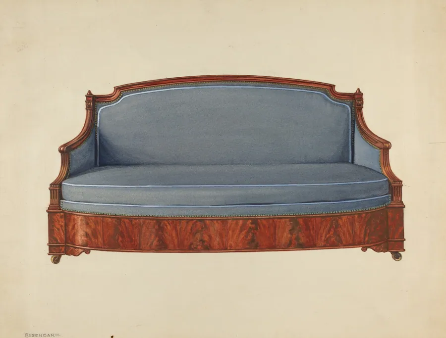Sofa by Earnest Busenbark