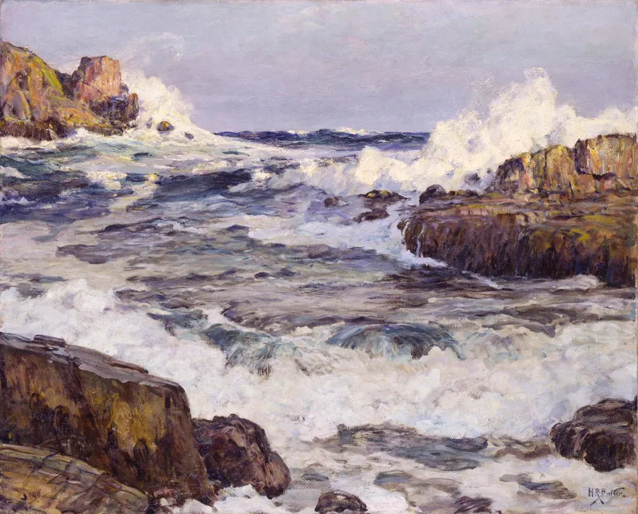 Clearing after September Gale--Maine Coast by Howard Russell Butler, born New York City 1856-died Princeton, NJ 1934