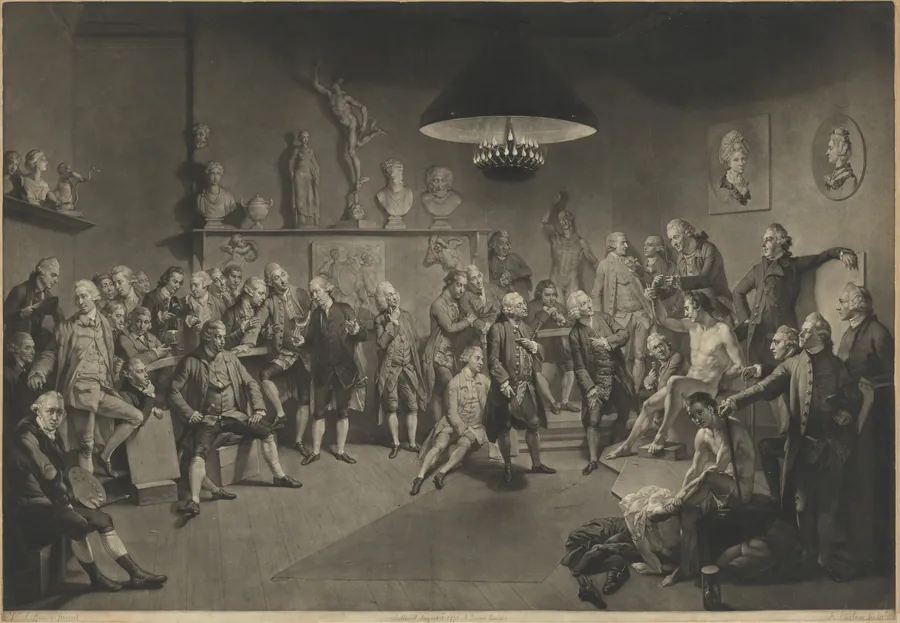 The Royal Academy of Arts by Richard Earlom