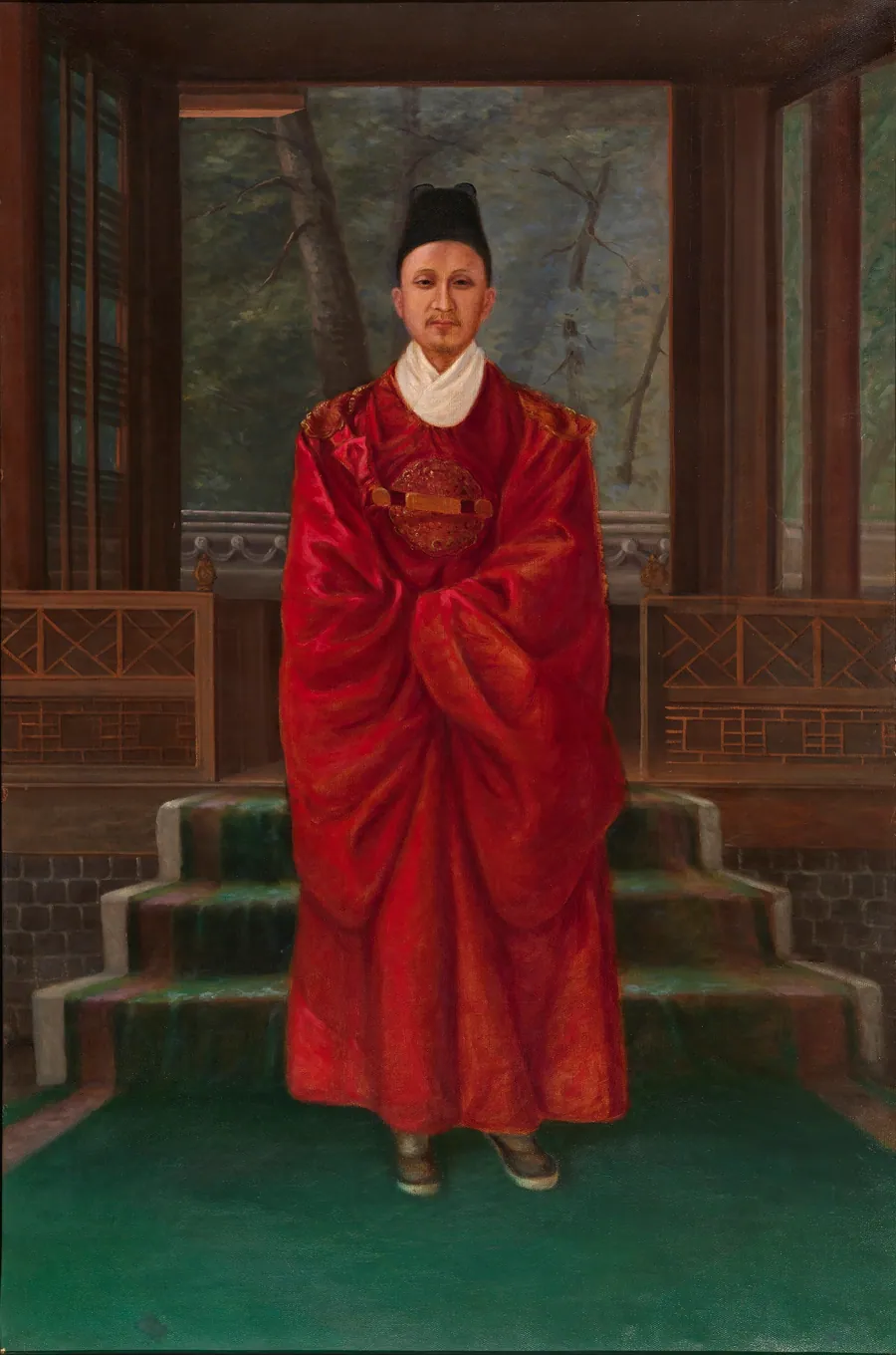 King of Korea by Antonion Zeno Shindler, 1813 Bulgaria-died Washington, DC 1899
