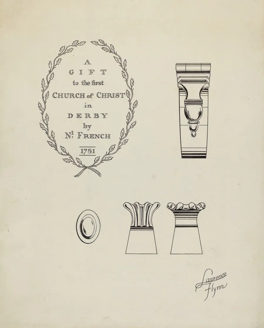 Silver Flagon: Detail by Lawrence Flynn