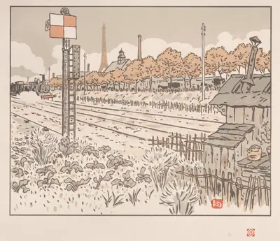 Thirty-Six Views of the Eiffel Tower: From the Quai de Javel (Switchman's Shanty)
