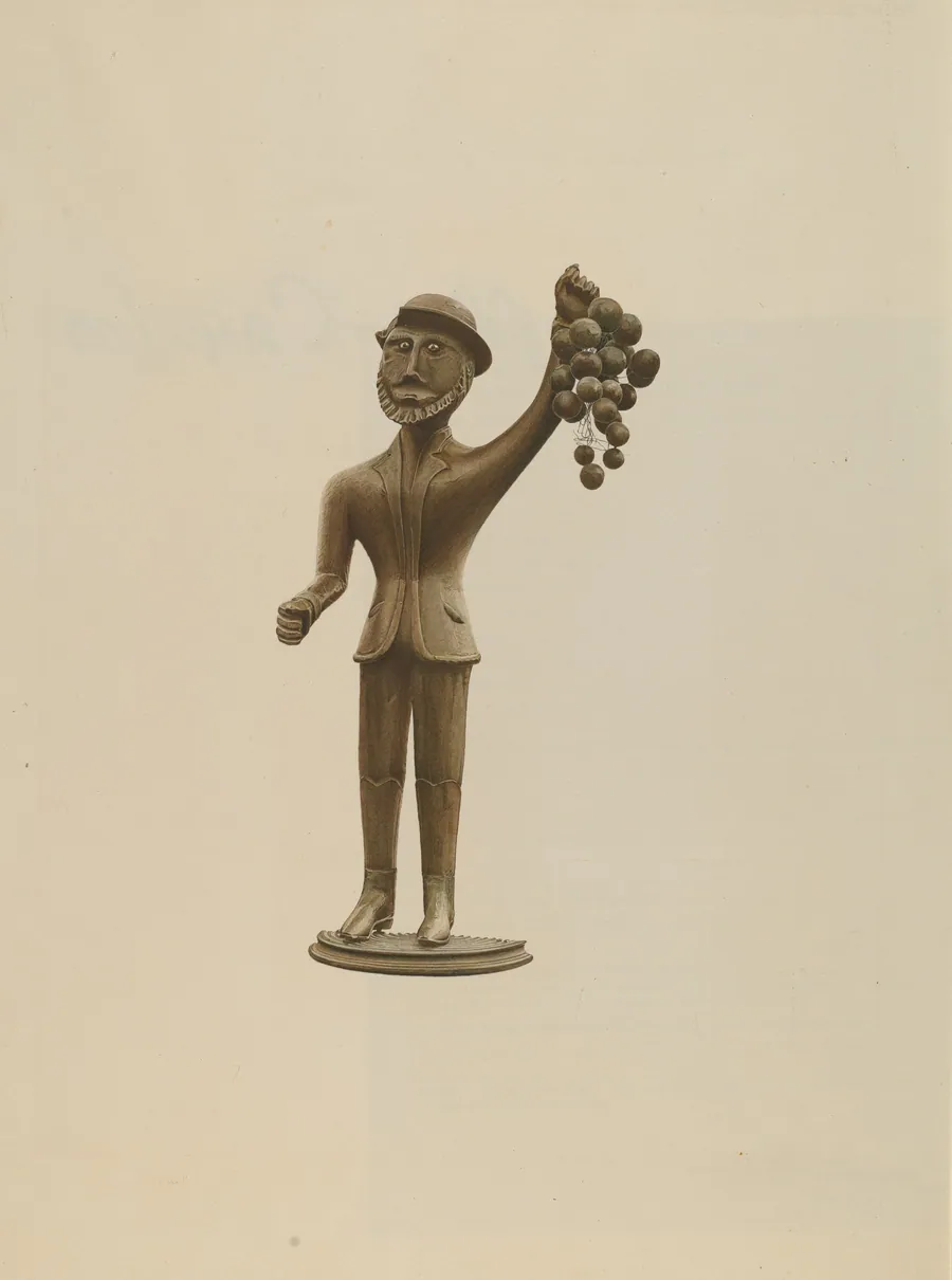Tavern Sign Figure by Karl J. Hentz