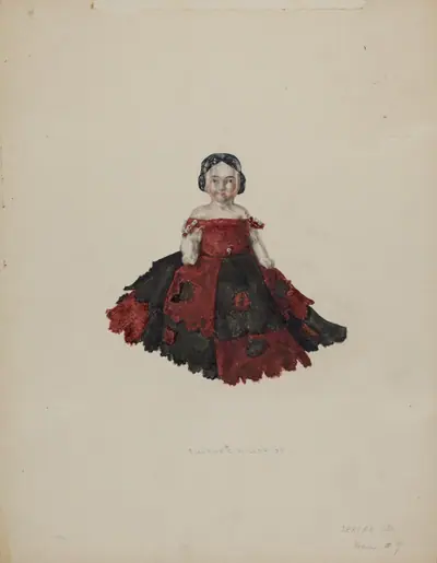 Pen Wiper Doll