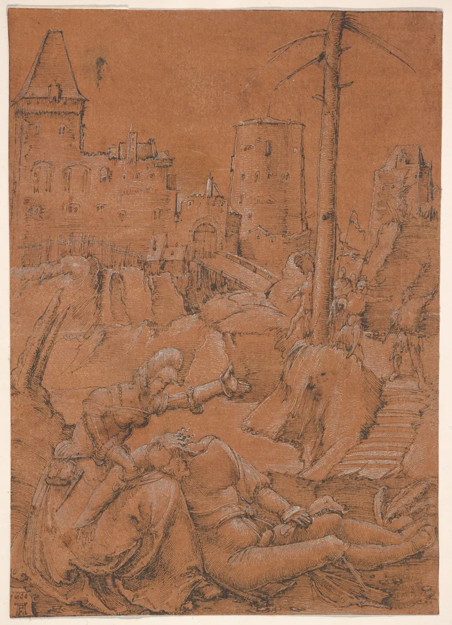 Samson and Delilah by Albrecht Altdorfer