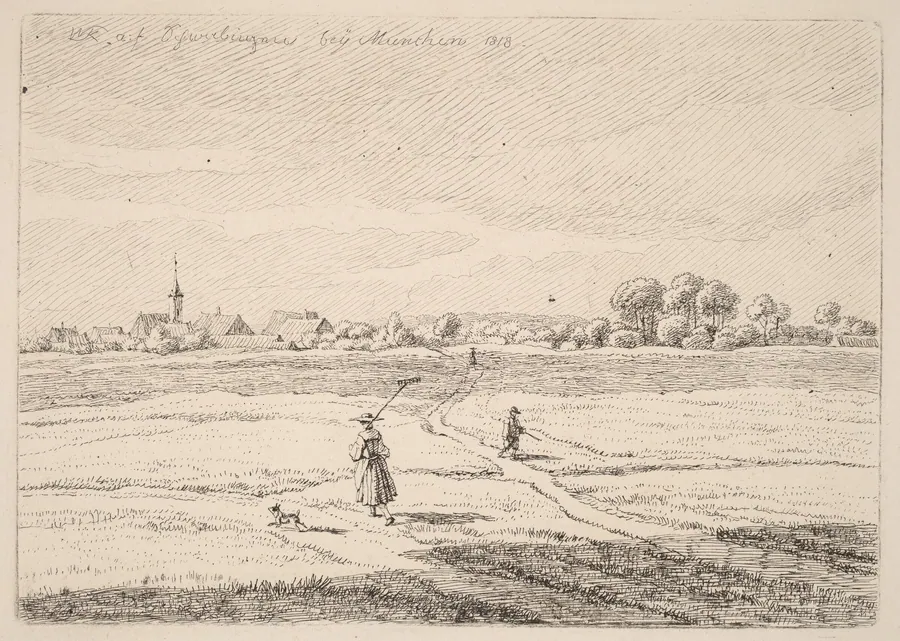Schwabing by Wilhelm von Kobell