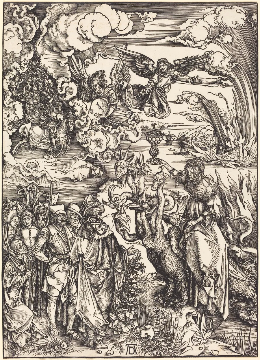 The Babylonian Whore by Albrecht Dürer
