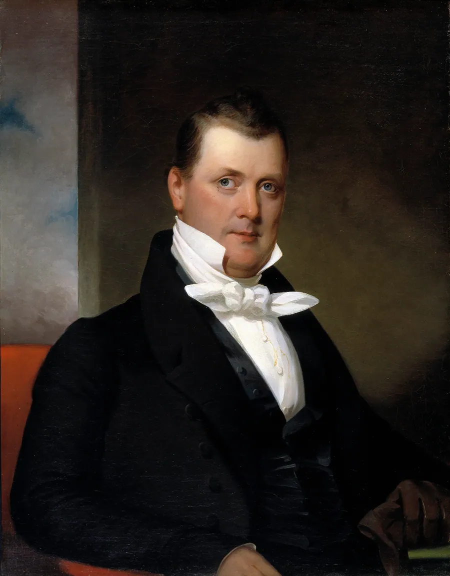 James Buchanan by Jacob Eichholtz, born Lancaster, PA 1776-died Lancaster, PA 1842