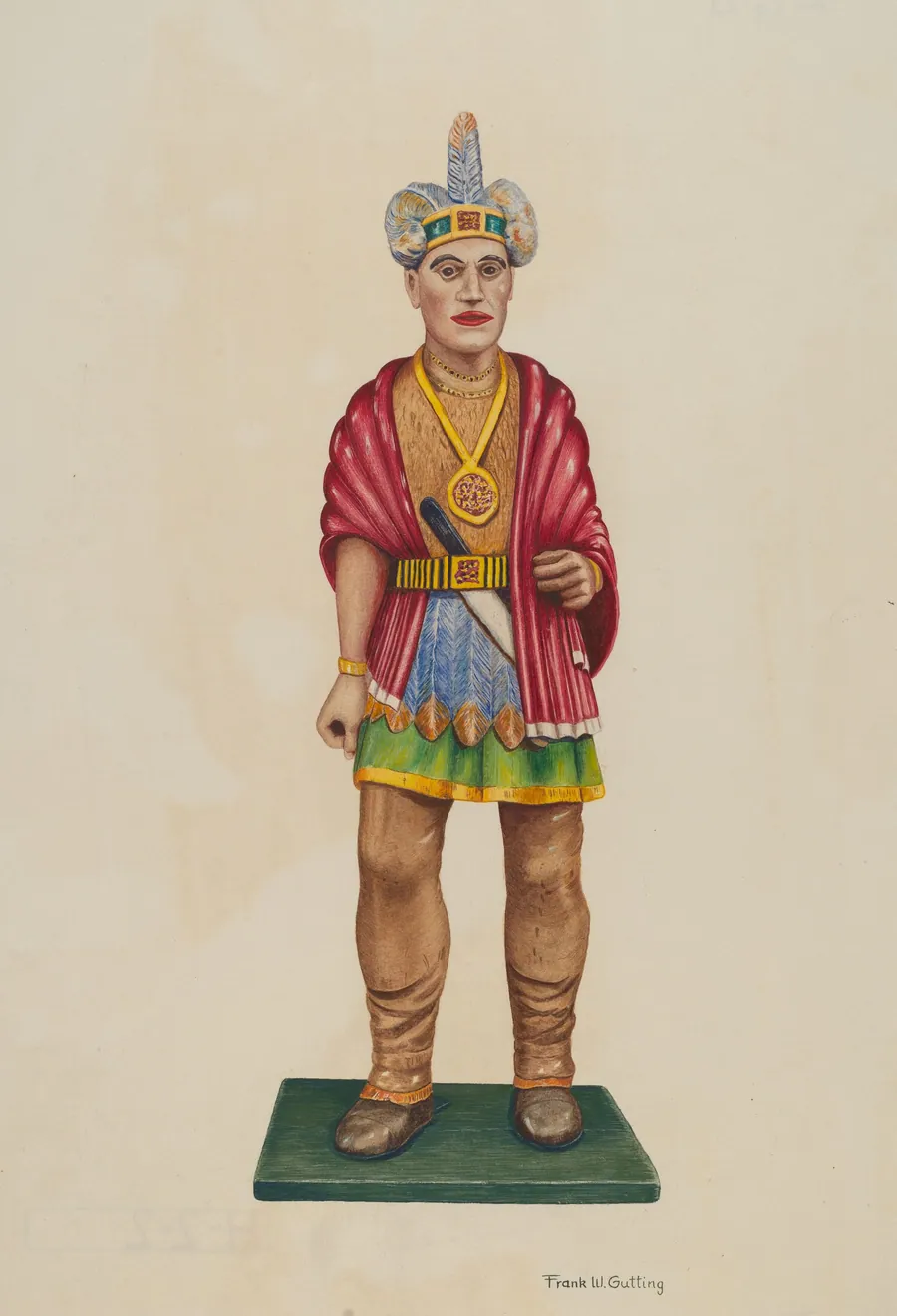 Indian by Frank Gutting