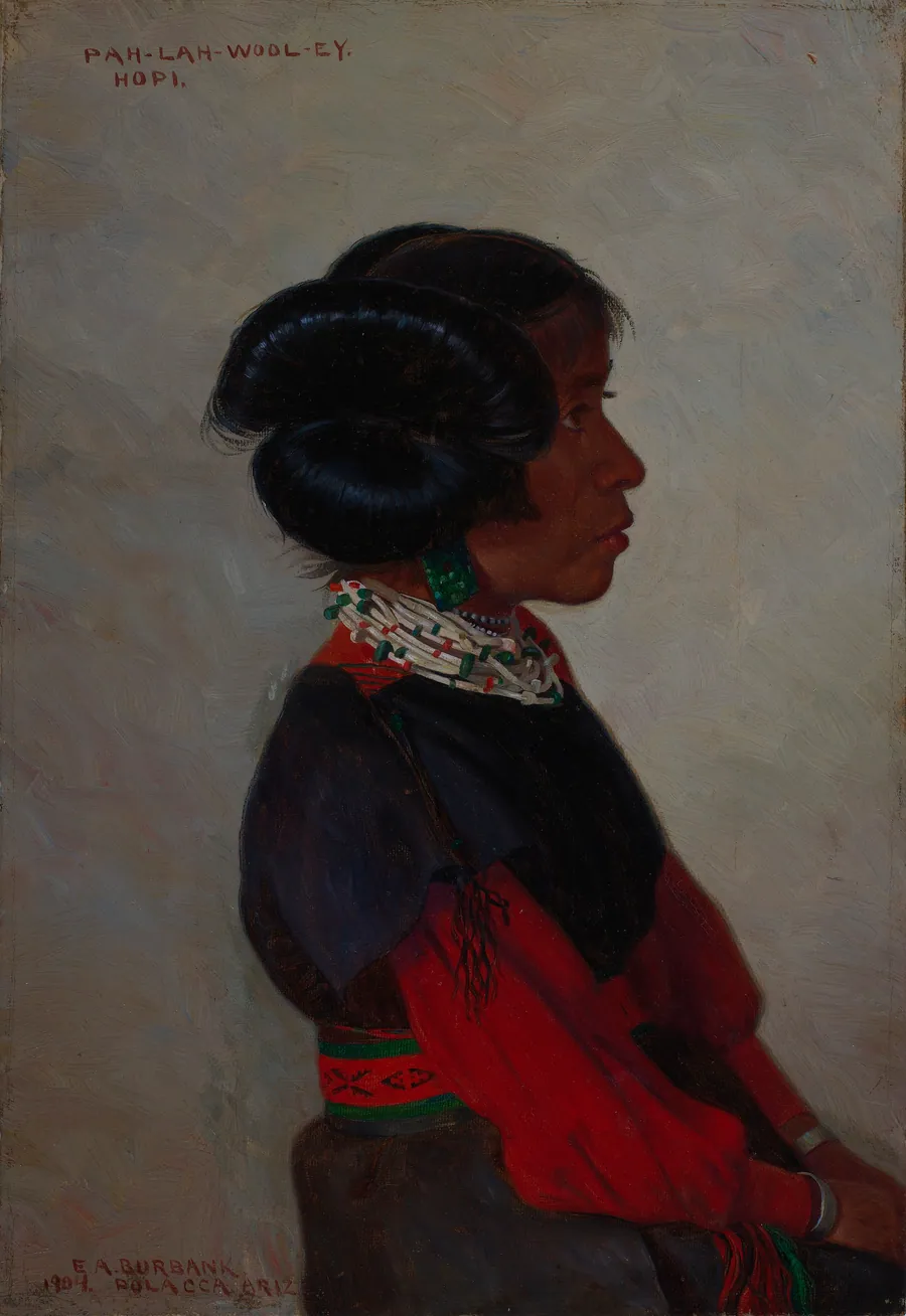 Pah-lah-wool-ey by Elbridge Ayer Burbank, born Harvard, IL 1858-died San Francisco, CA 1949