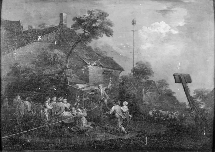 Bondelystighed by Franz de Paula Ferg