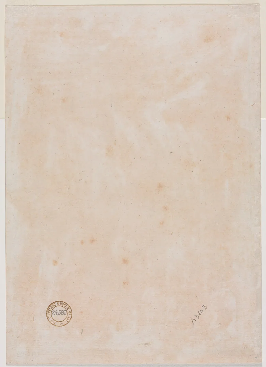 Several Line Borders (verso) by Luzio Romano