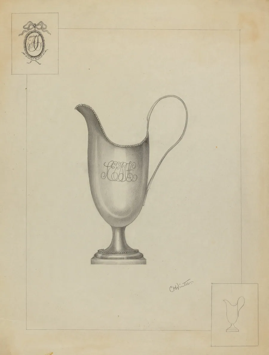 Silver Pitcher by Charlotte Winter