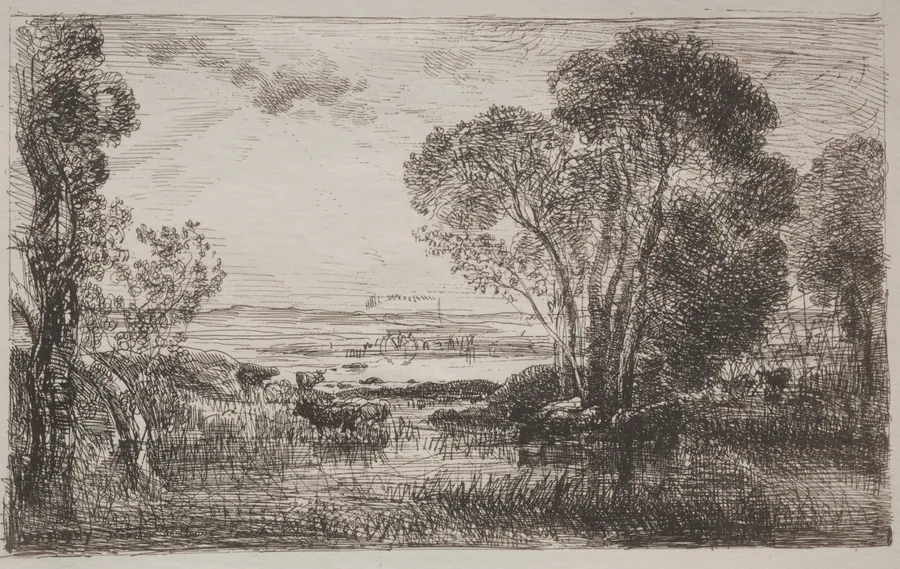 The Hydraulic Machine by Charles François Daubigny