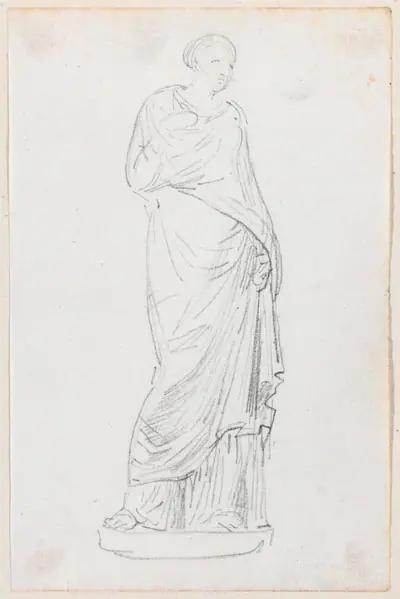 Statue of a Female in a Toga