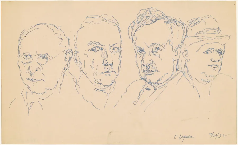 Four Men by Charles Logasa