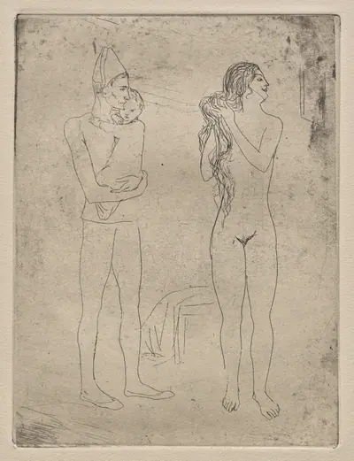 The Mother at Her Toilette