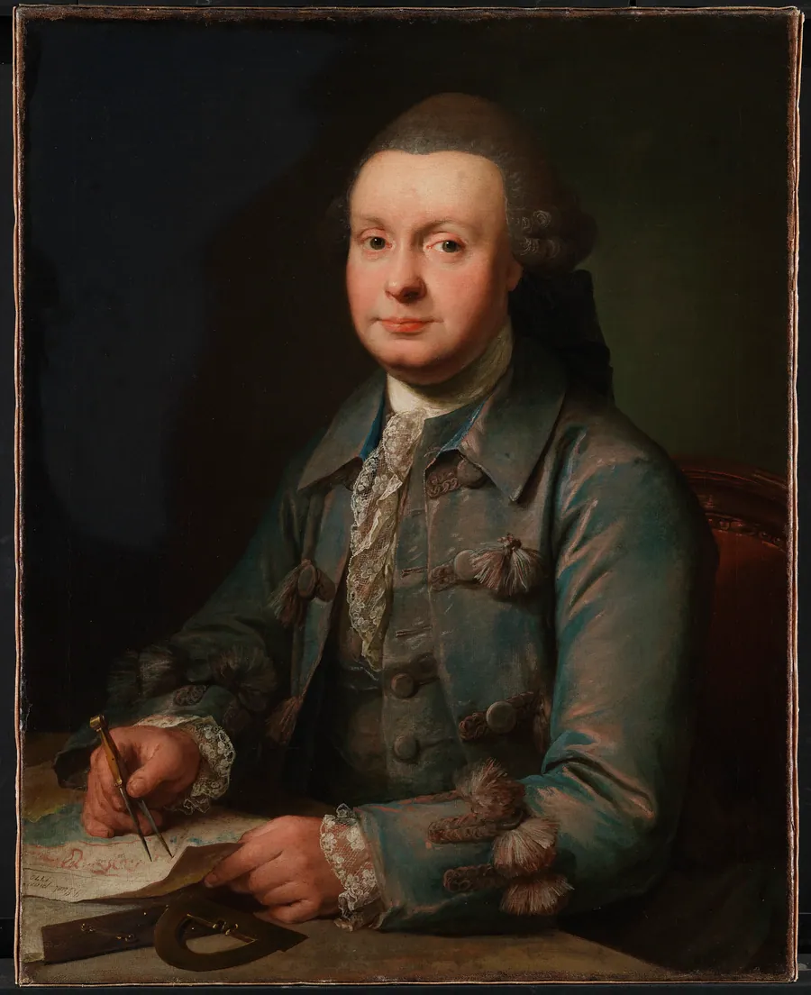 Peder Rahr, købmand i Ribe by Jens Juel