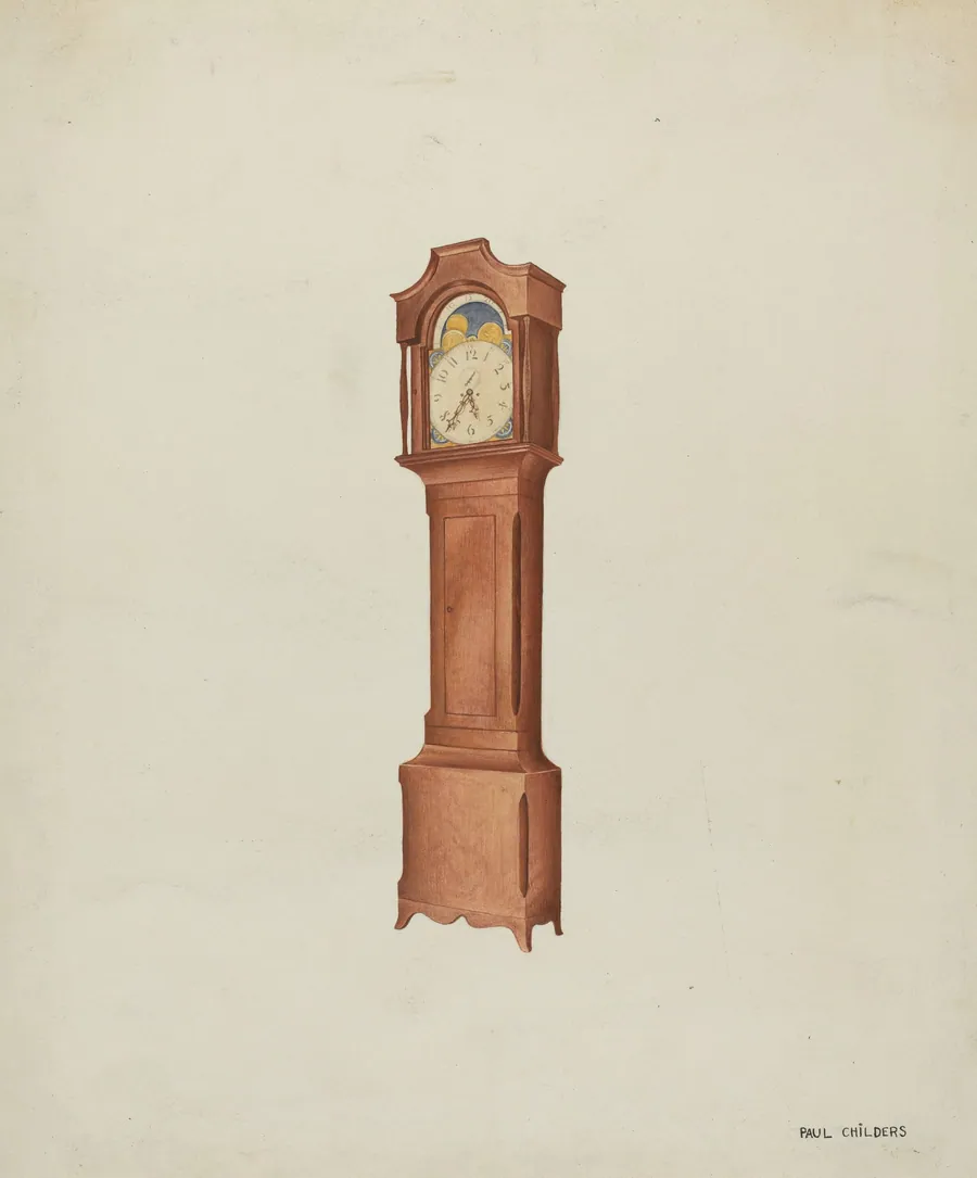 Shaker Tall Clock by William Paul Childers