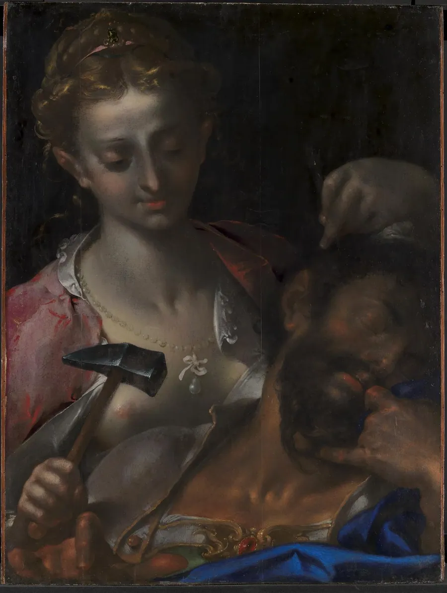 Jahel dræber Sisera by Bartholomeus Spranger