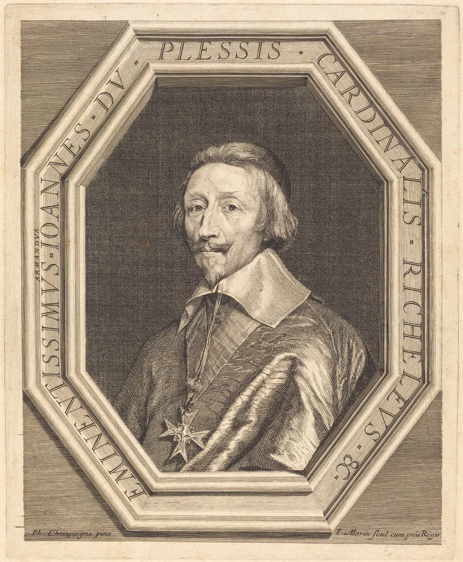Cardinal Richelieu by Jean Morin