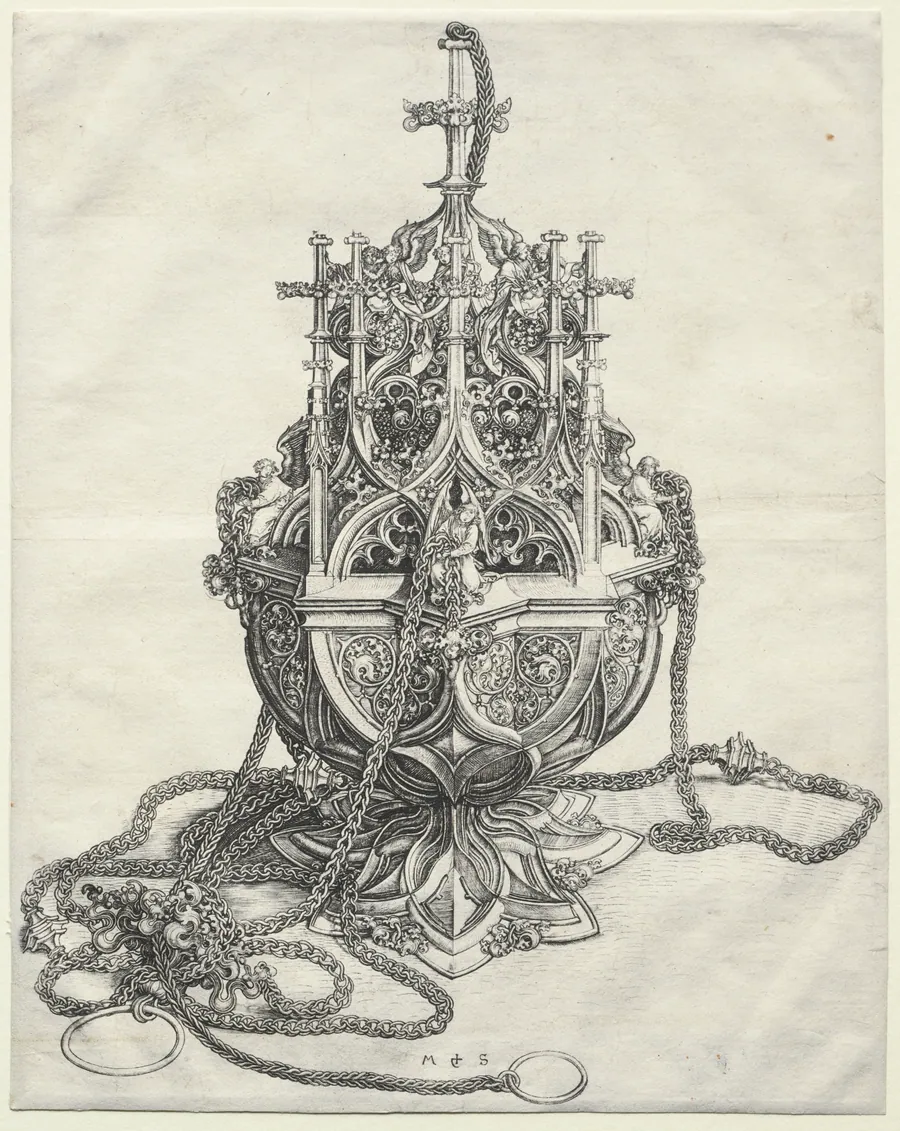 A Censer by Martin Schongauer
