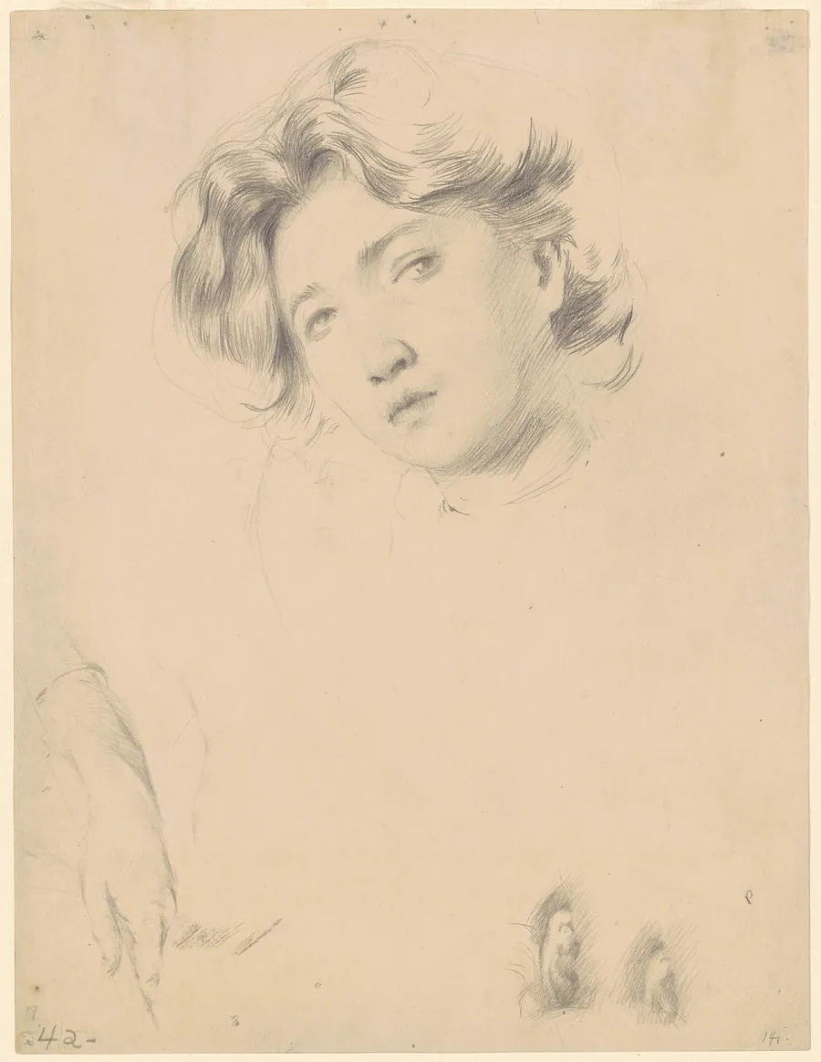 Study of a Girl by Philip Leslie Hale