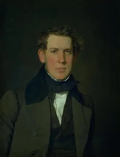 Portræt af fabrikant Carl Adolf Feilberg