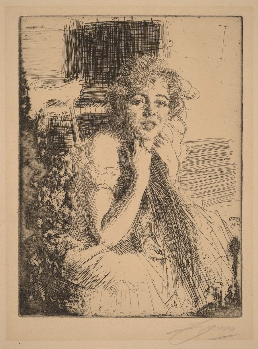 Emma Rasmussen by Anders Zorn