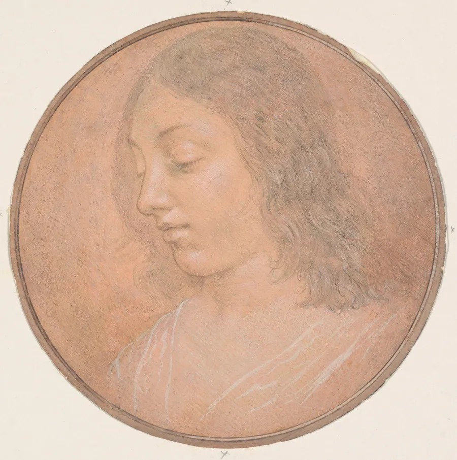 Head of a Young Woman by Lorenzo di Credi (Lorenzo d'Andrea d'Oderigo)