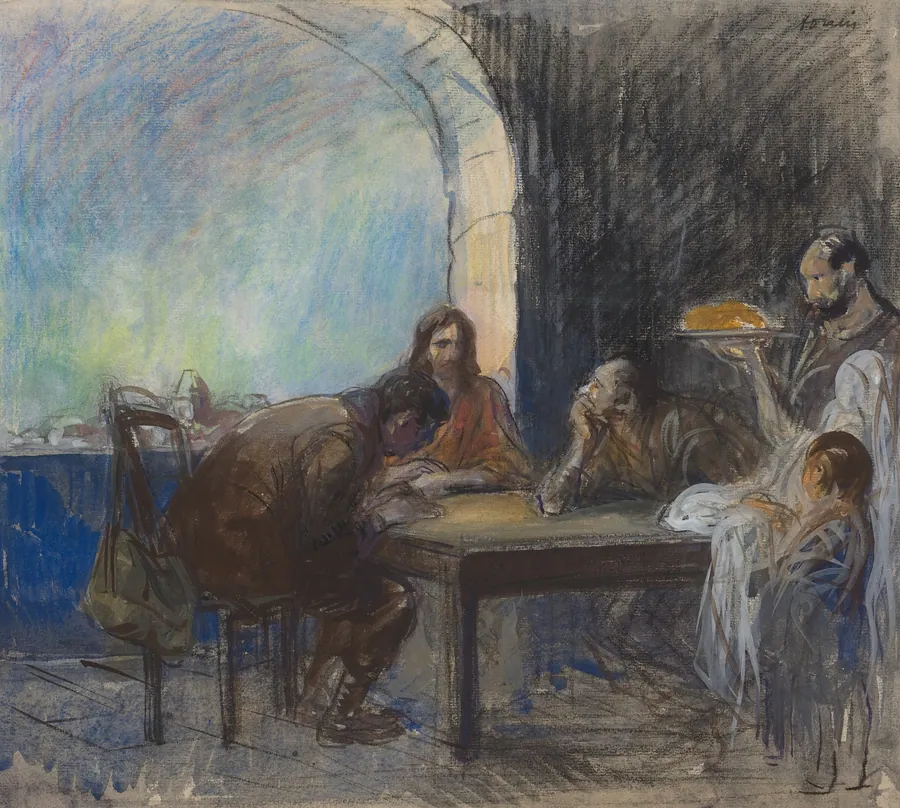 The Supper at Emmaus by Jean-Louis Forain