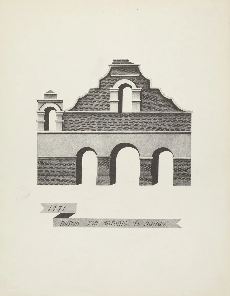 Mision San Antonio de Padua by James Jones