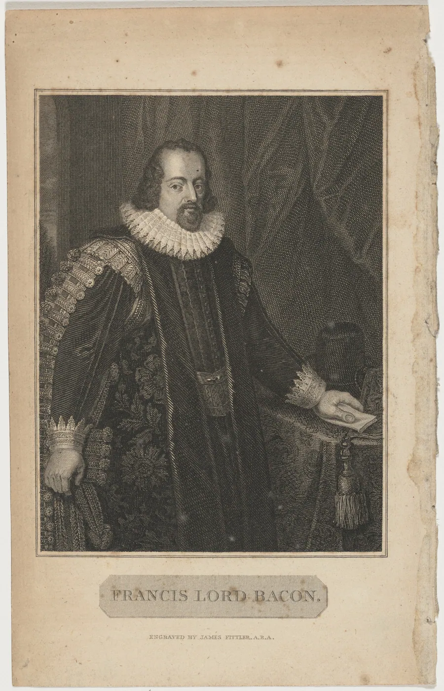 Francis, Lord Bacon by James Fittler
