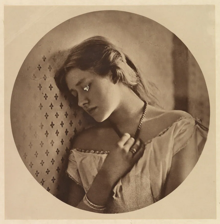 Ellen Terry, at the age of sixteen by Julia Margaret Cameron