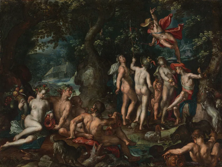 The Judgment of Paris by Joachim Anthoniz Wtewael
