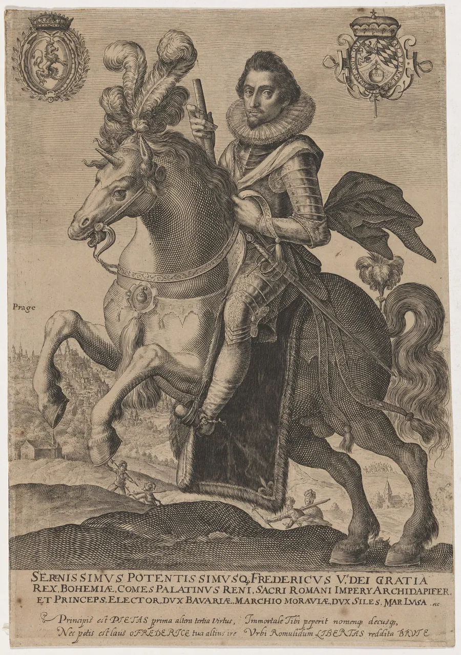 Frederick, King of Bohemia by Crispijn van de Passe I
