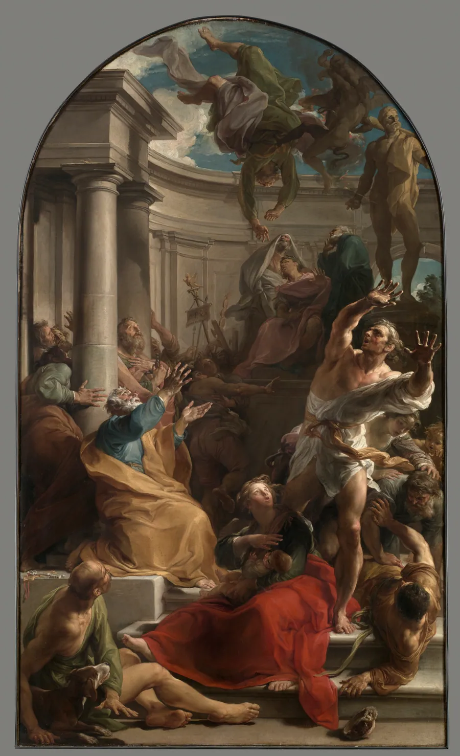 The Fall of Simon Magus by Pompeo Batoni