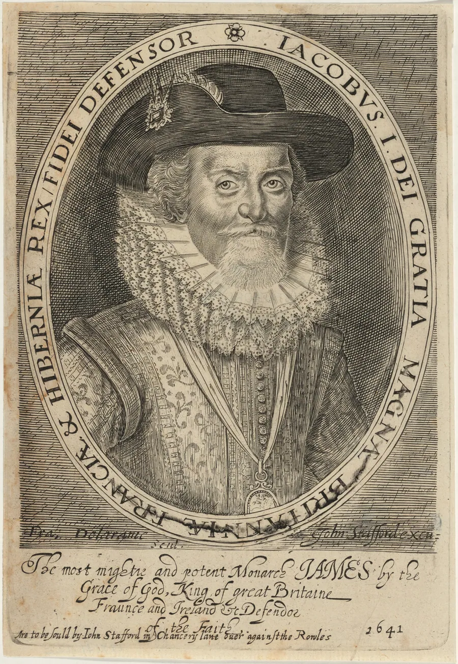 James I by Francis Delaram