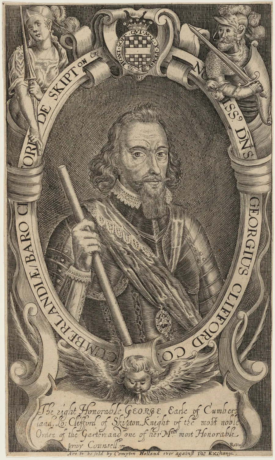 George Clifford, Third Earl of Cumberland by Robert Vaughan