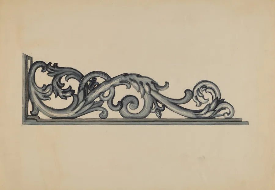 Iron Bracket by Albert Eyth