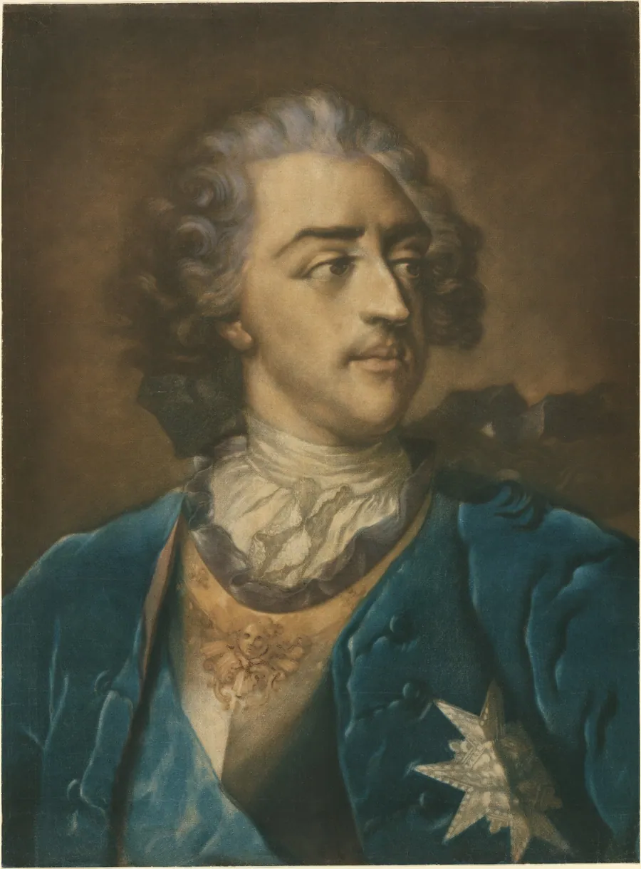 Louis XV by Jakob Christoffel Le Blon
