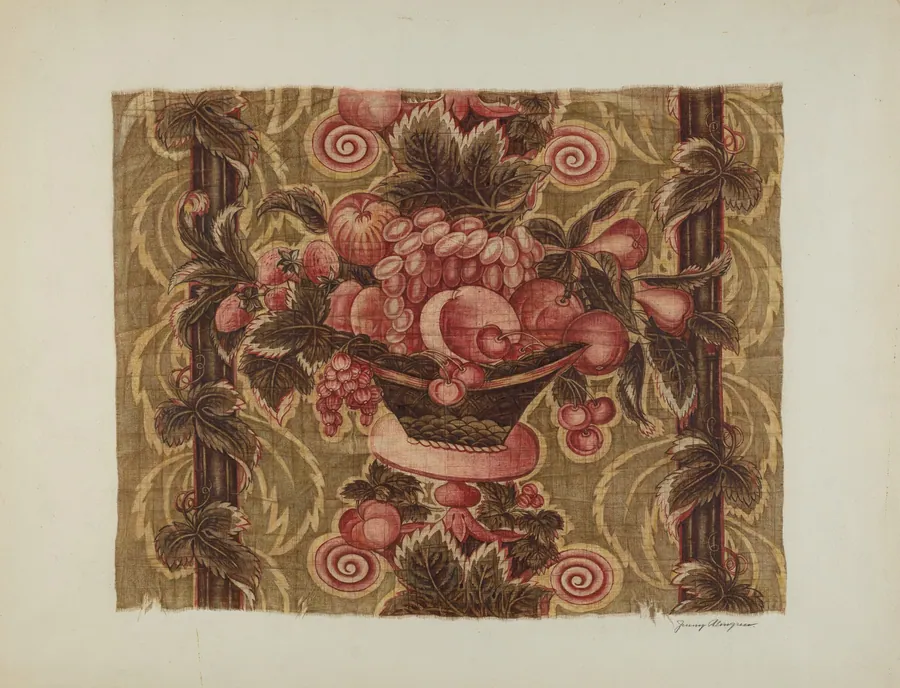Printed Textile by Jenny Almgren