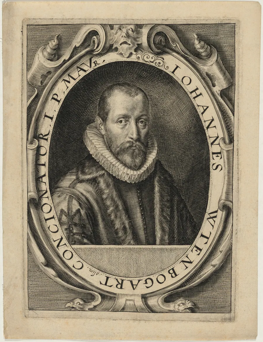 Johannes Utenbogaert by Willem Jacobsz Delff