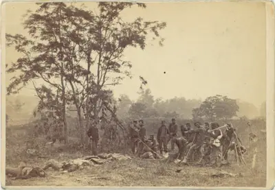 Burying the Dead on the Battlefield of Antietam, September 1862