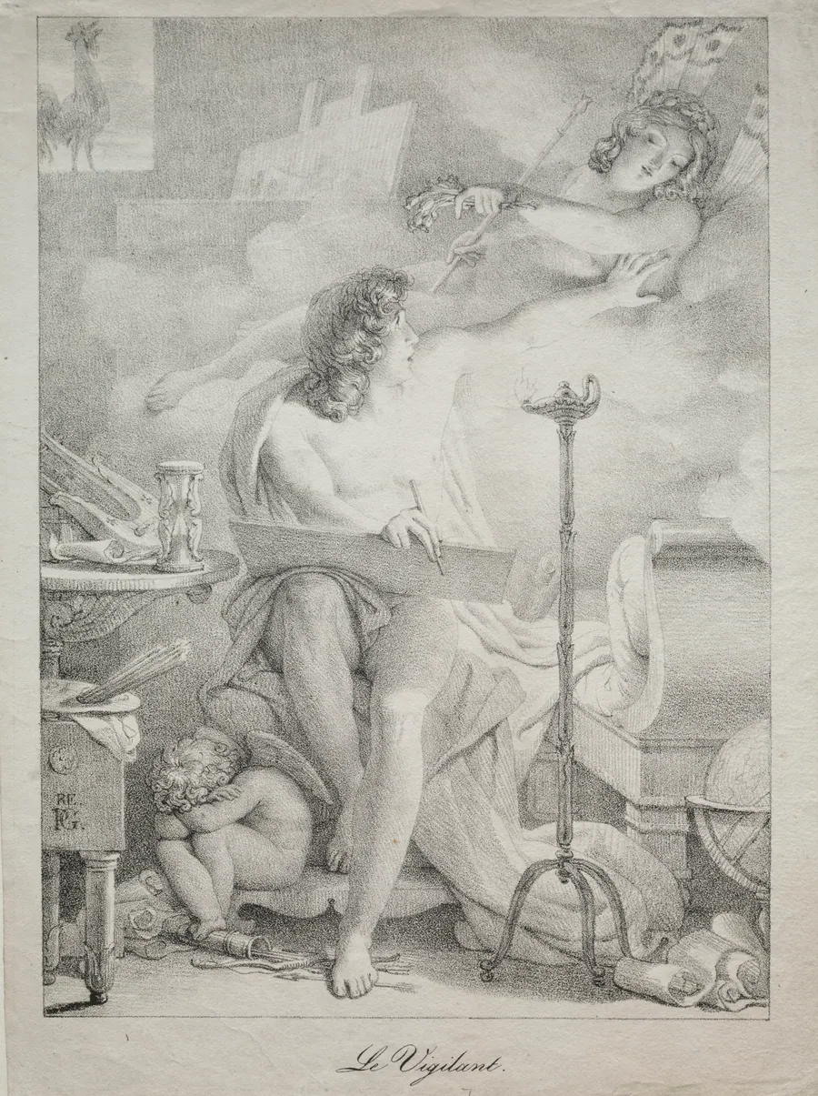 The Vigil by Pierre Guérin