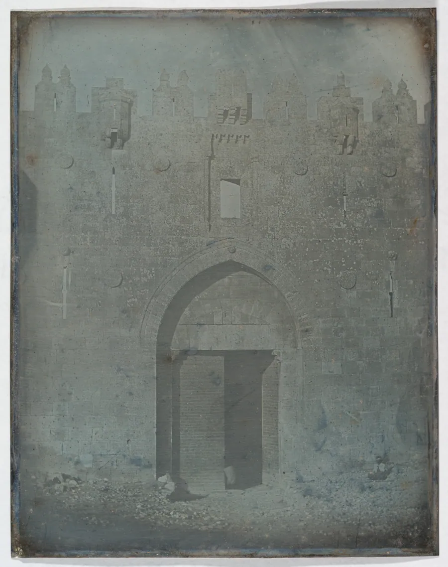 Damascus Gate, Jerusalem (208. Atlit. Syrie Chapelle. [sic]) by Joseph-Philibert Girault de Prangey