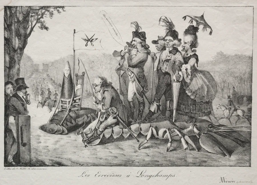 The Crayfish of Longchamps by Eugène Delacroix