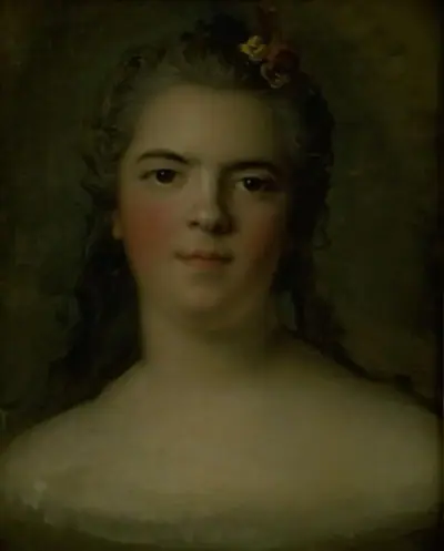 Portræt af Louise-Elisabeth de France, Louis XV's datter "Mme Infante", hertuginde af Parma