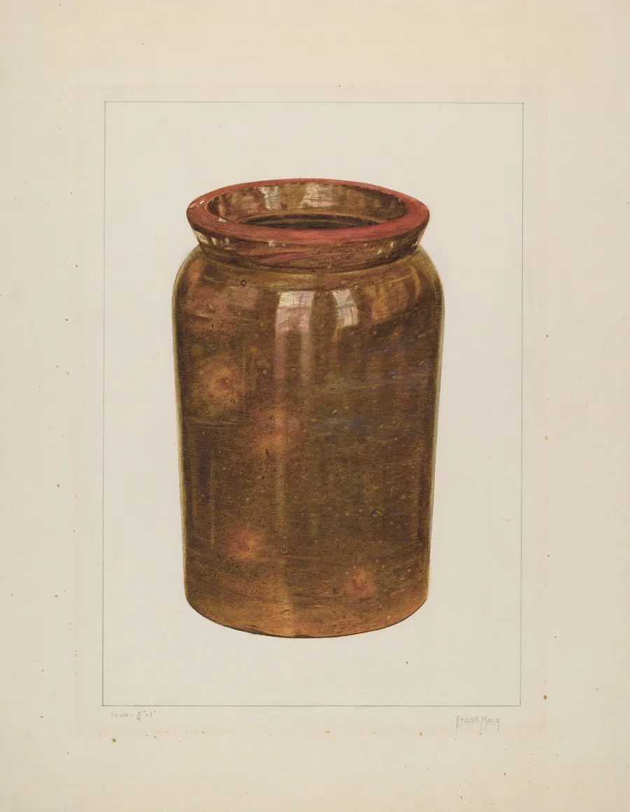 Preserving Jar by Frank J. Mace