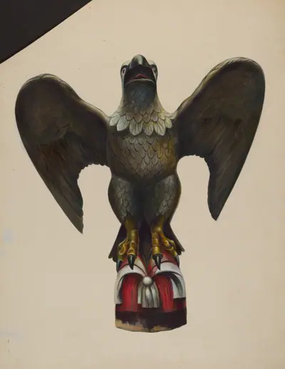 Pilot House Figure (Eagle)